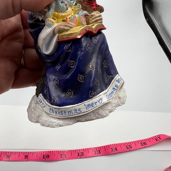 Vintage Reflections Of Christmas St. Nicholas NO STAFF Pipka Storytime Santas - Picture 9 of 11